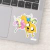Adventure Time Lady Bubblegum Finn Jake Sticker