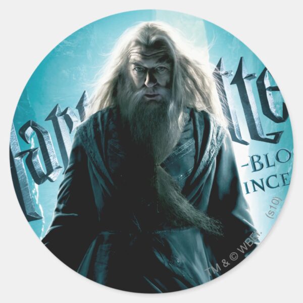 Albus_Dumbledore_HPE6_1_Classic_Round_Sticker_1 Albus Dumbledore HPE6 1 Classic Round Sticker