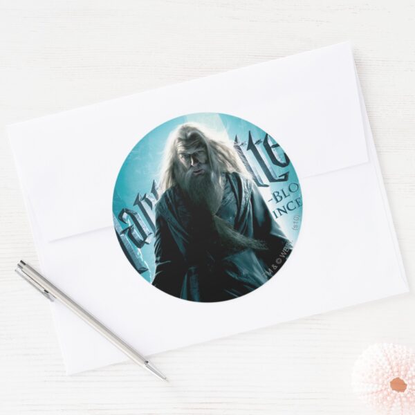 Albus_Dumbledore_HPE6_1_Classic_Round_Sticker_3 Albus Dumbledore HPE6 1 Classic Round Sticker