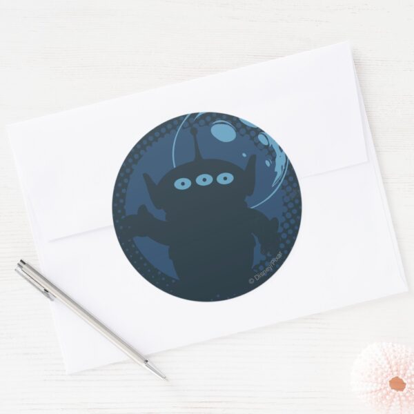 Alien_Classic_Round_Sticker_3 Alien Classic Round Sticker
