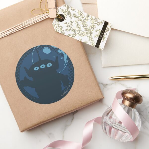 Alien_Classic_Round_Sticker_5 Alien Classic Round Sticker