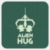 Alien_Hug_Square_Sticker_1 Alien Hug Square Sticker