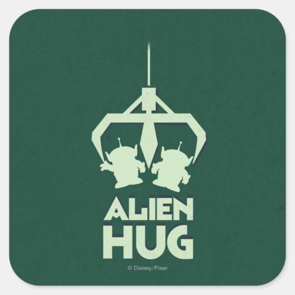 Alien_Hug_Square_Sticker_1 Alien Hug Square Sticker