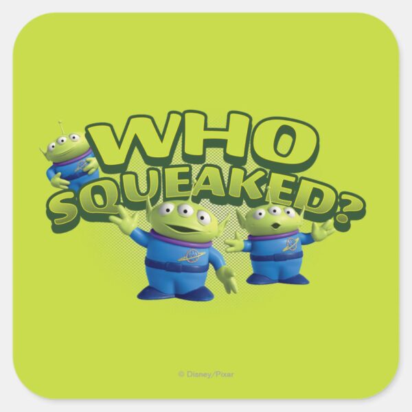 Aliens__Who_Squeaked_Square_Sticker_1 Aliens Who Squeaked Square Sticker