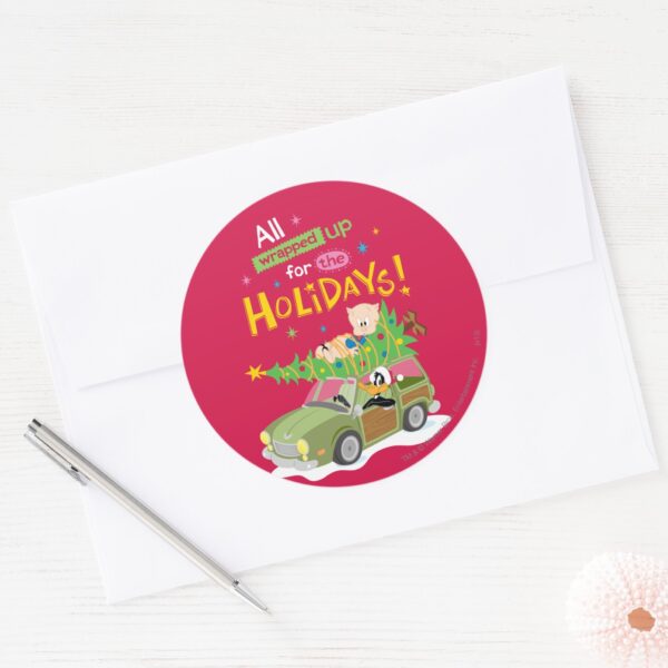 All_Wrapped_Up_Classic_Round_Sticker_3 All Wrapped Up Classic Round Sticker