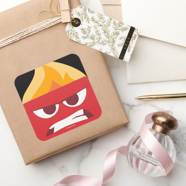 Anger Square Sticker