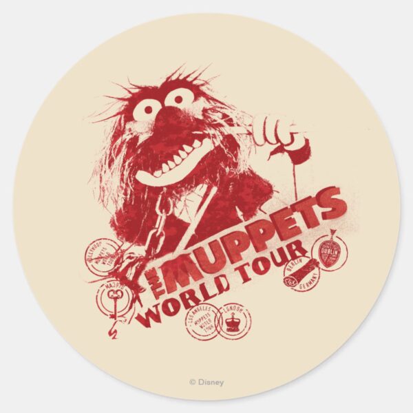 Animal_World_Tour_Classic_Round_Sticker_1 Animal World Tour Classic Round Sticker