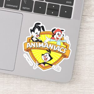 Animaniacs Warner Brothers Sister WB Shield Sticker