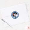 Animaniacs Warner Siblings Circle Graphic Classic Round Sticker
