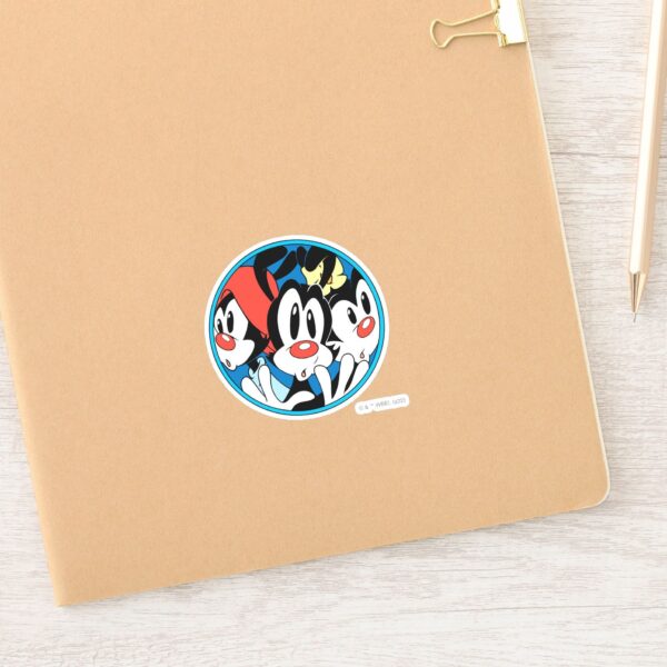 Animaniacs___Warner_Siblings_Circle_Graphic_Sticker_15 Animaniacs Warner Siblings Circle Graphic Sticker