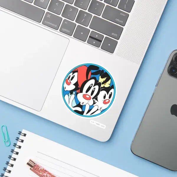 Animaniacs___Warner_Siblings_Circle_Graphic_Sticker_4 Animaniacs Warner Siblings Circle Graphic Sticker
