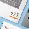 Animaniacs Warner Siblings No Evil Graphic Sticker