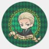 Anime_Draco_Malfoy_Classic_Round_Sticker_1 Anime Draco Malfoy Classic Round Sticker