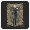 Anime_Draco_Malfoy_Ornate_Frame_Square_Sticker_1 Anime Draco Malfoy Ornate Frame Square Sticker