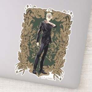 Anime Draco Malfoy Ornate Frame Sticker