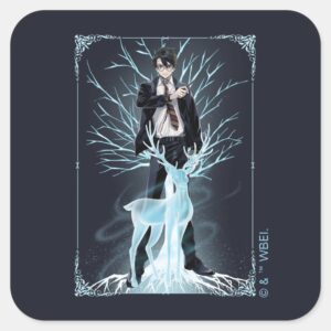 Anime_HARRY_POTTER™_Stag_Patronus_Square_Sticker_1 Anime HARRY POTTER™ Stag Patronus Square Sticker