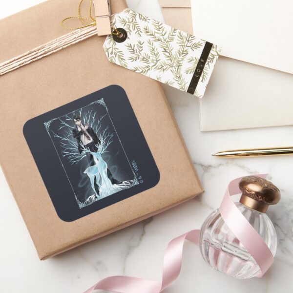 Anime_HARRY_POTTER™_Stag_Patronus_Square_Sticker_5 Anime HARRY POTTER™ Stag Patronus Square Sticker