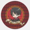 Anime_Harry_Potter_Classic_Round_Sticker_1 Anime Harry Potter Classic Round Sticker