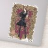 Anime_Hermione_Granger_Ornate_Frame_Sticker_1 Anime Hermione Granger Ornate Frame Sticker