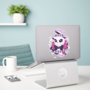 Anime_Jack_Skellington_&_Roses_Illustration_Sticker_3 Anime Jack Skellington Roses Illustration Sticker
