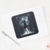 Anime_Luna_Lovegood's_Rabbit_Patronus_Square_Sticker_3 Anime Luna Lovegoods Rabbit Patronus Square Sticker