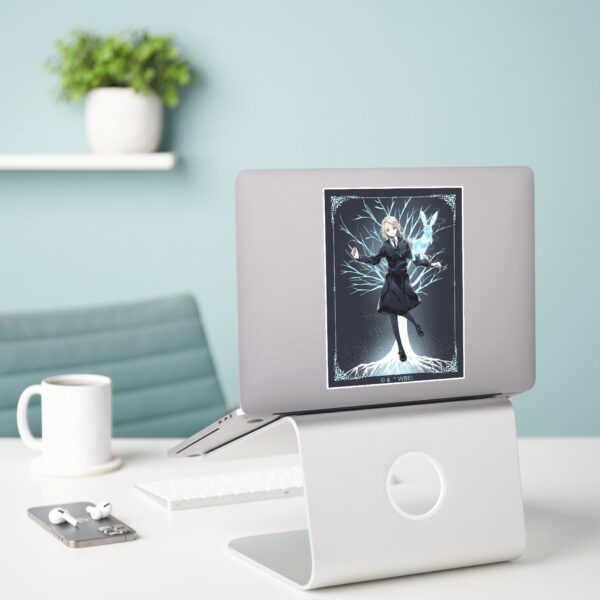 Anime_Luna_Lovegood's_Rabbit_Patronus_Sticker_3 Anime Luna Lovegoods Rabbit Patronus Sticker