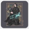 Anime Professor Severus Snape Seated Square Sticker