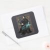 Anime Professor Severus Snape Seated Square Sticker