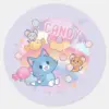 Anime Tom And Jerry Candy Party Classic Round Sticker