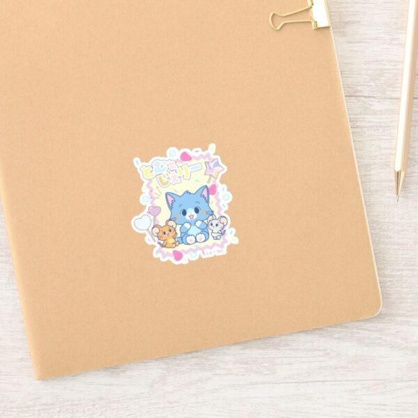 Anime_Tom_and_Jerry_Strawberry_Fun_Sticker_15 Anime Tom And Jerry Strawberry Fun Sticker