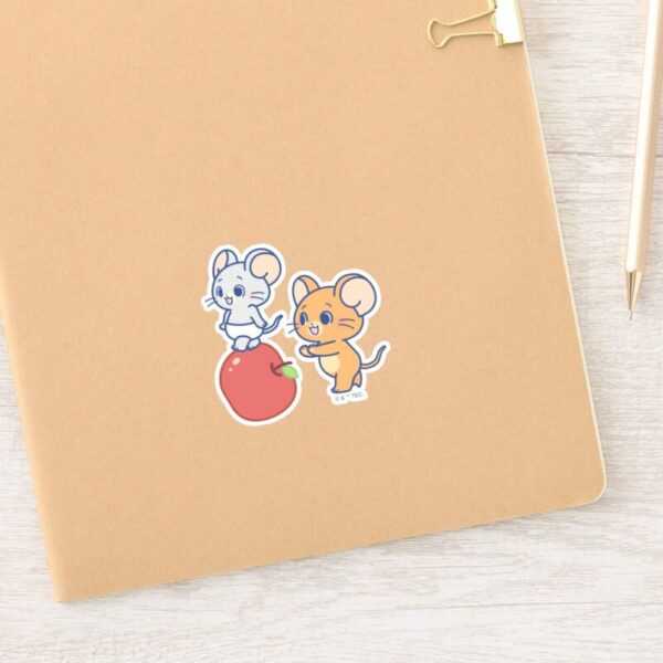 Anime_Tuffy_and_Jerry_Apple_Rolling_Sticker_15 Anime Tuffy And Jerry Apple Rolling Sticker