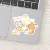 Anime Tuffy And Jerry Cheers To Cheese Sticker