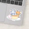 Anime Tuffy And Jerry Cheesecake Sticker