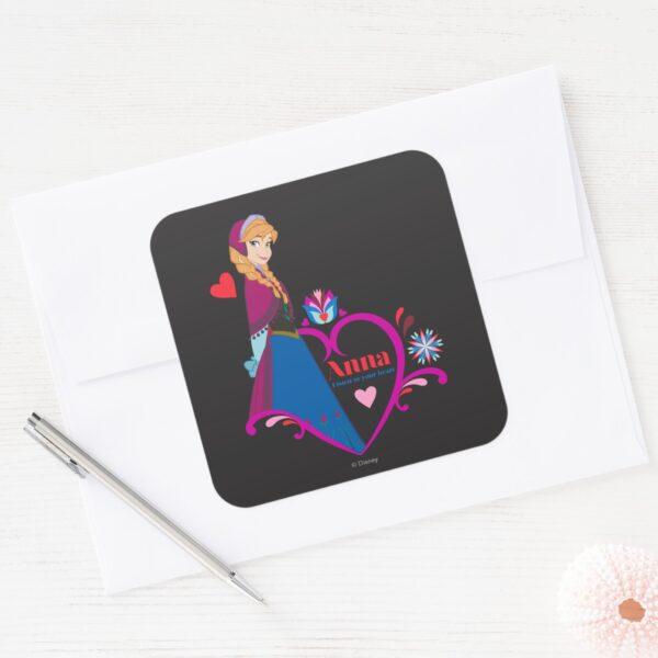 Anna___Pink_Heart_Square_Sticker_3 Anna Pink Heart Square Sticker