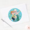 Anna_and_Elsa___Celebrate_Sisterhood_Classic_Round_Sticker_3 Anna And Elsa Celebrate Sisterhood Classic Round Sticker