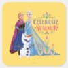 Anna_and_Elsa___Celebrate_Summer_Square_Sticker_1 Anna And Elsa Celebrate Summer Square Sticker