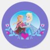 Anna_and_Elsa___Embracing_Classic_Round_Sticker_1 Anna And Elsa Embracing Classic Round Sticker