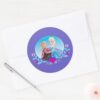 Anna_and_Elsa___Embracing_Classic_Round_Sticker_3 Anna And Elsa Embracing Classic Round Sticker