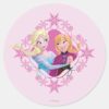 Anna_and_Elsa___Family_Forever_Classic_Round_Sticker_1 Anna And Elsa Family Forever Classic Round Sticker