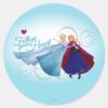 Anna_and_Elsa___Family_Love_Classic_Round_Sticker_1 Anna And Elsa Family Love Classic Round Sticker