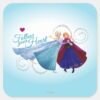 Anna_and_Elsa___Family_Love_Square_Sticker_1 Anna And Elsa Family Love Square Sticker