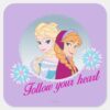 Anna_and_Elsa___Follow_Your_Heart_Square_Sticker_1 Anna And Elsa Follow Your Heart Square Sticker
