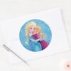 Anna_and_Elsa___Hugging_Classic_Round_Sticker_3 Anna And Elsa Hugging Classic Round Sticker