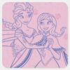 Anna_and_Elsa___I_Love_My_Sister_Square_Sticker_1 Anna And Elsa I Love My Sister Square Sticker