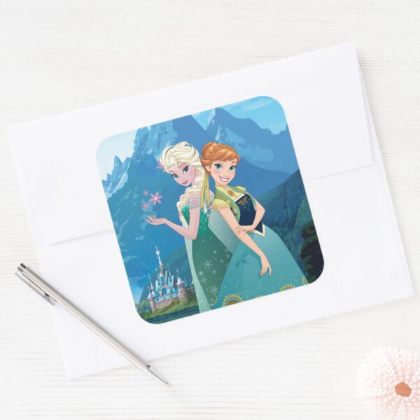 Anna_and_Elsa___My_Sister_Loves_Me_Square_Sticker_3 Anna And Elsa My Sister Loves Me Square Sticker