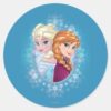 Anna_and_Elsa___Winter_Magic_Classic_Round_Sticker_1 Anna And Elsa Winter Magic Classic Round Sticker