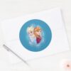 Anna_and_Elsa___Winter_Magic_Classic_Round_Sticker_3 Anna And Elsa Winter Magic Classic Round Sticker