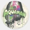 Aquaman_-_Twisted_Innocence_Letter_Classic_Round_Sticker_1 Aquaman Twisted Innocence Letter Classic Round Sticker