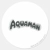 Aquaman_Grunge_Black_Logo_Classic_Round_Sticker_1 Aquaman Grunge Black Logo Classic Round Sticker