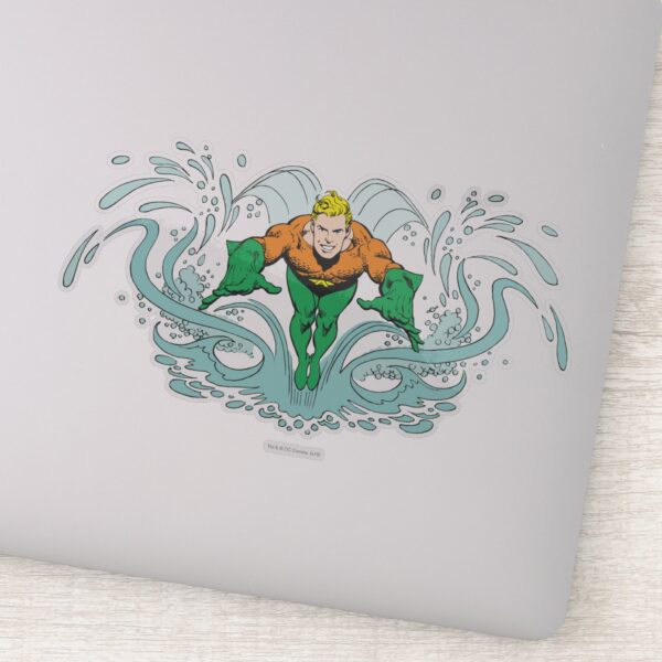 Aquaman_Lunging_Forward_Sticker_1 Aquaman Lunging Forward Sticker